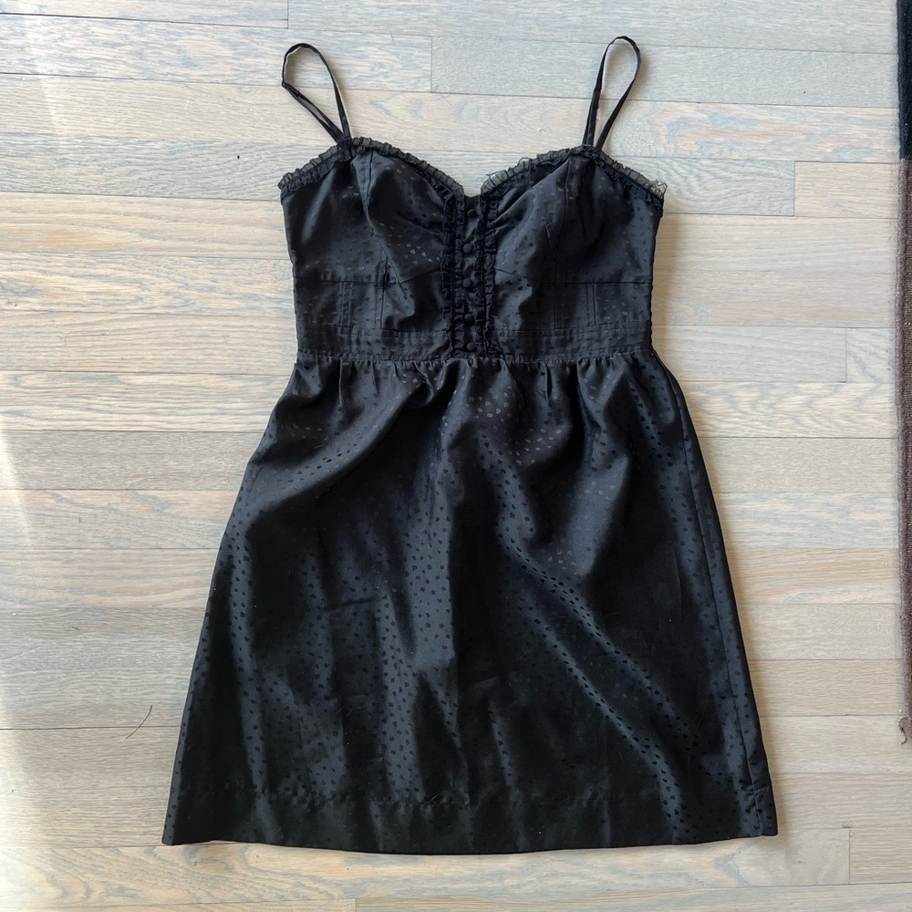 Black Spaghetti Strap Dress